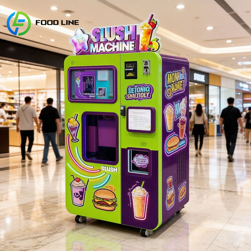 Slushie Machine Vending - Máquina expendedora de granizados, máquina de