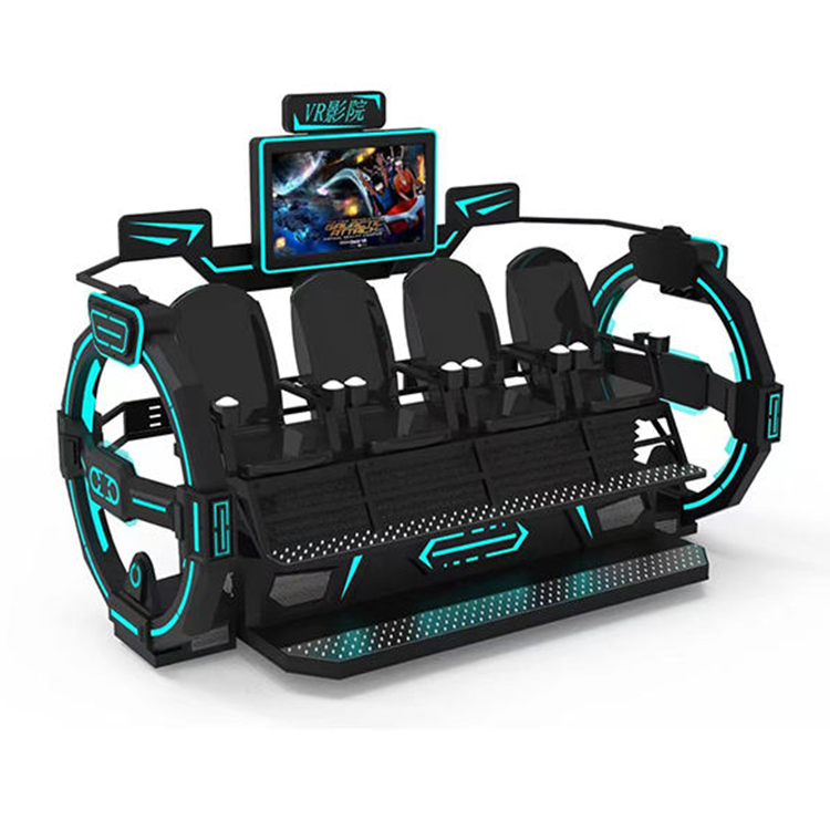 9D Vr Simulator - Parque temático de alta calidad, simulador