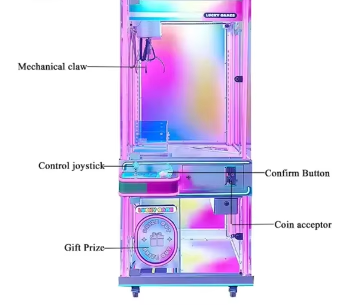 Japanese Arcade Vending Machine - Máquina de grúa de juguete alimentada