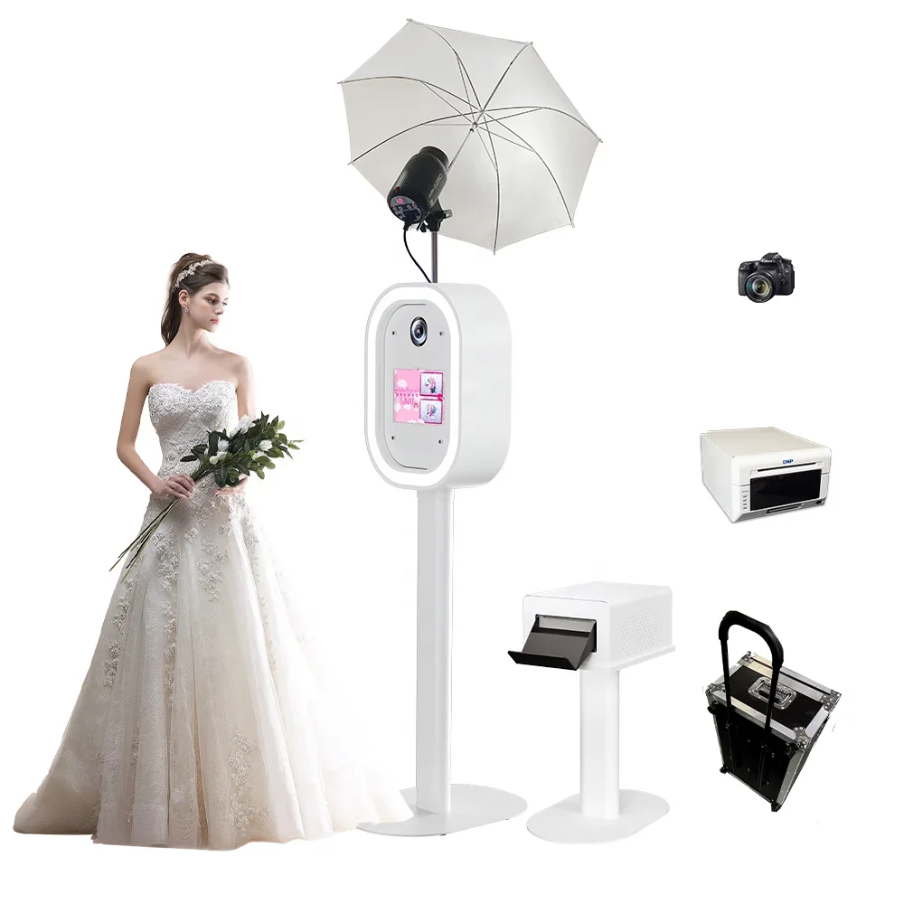 Photo Booth Machine - Cabina de fotos portátil DSLR para