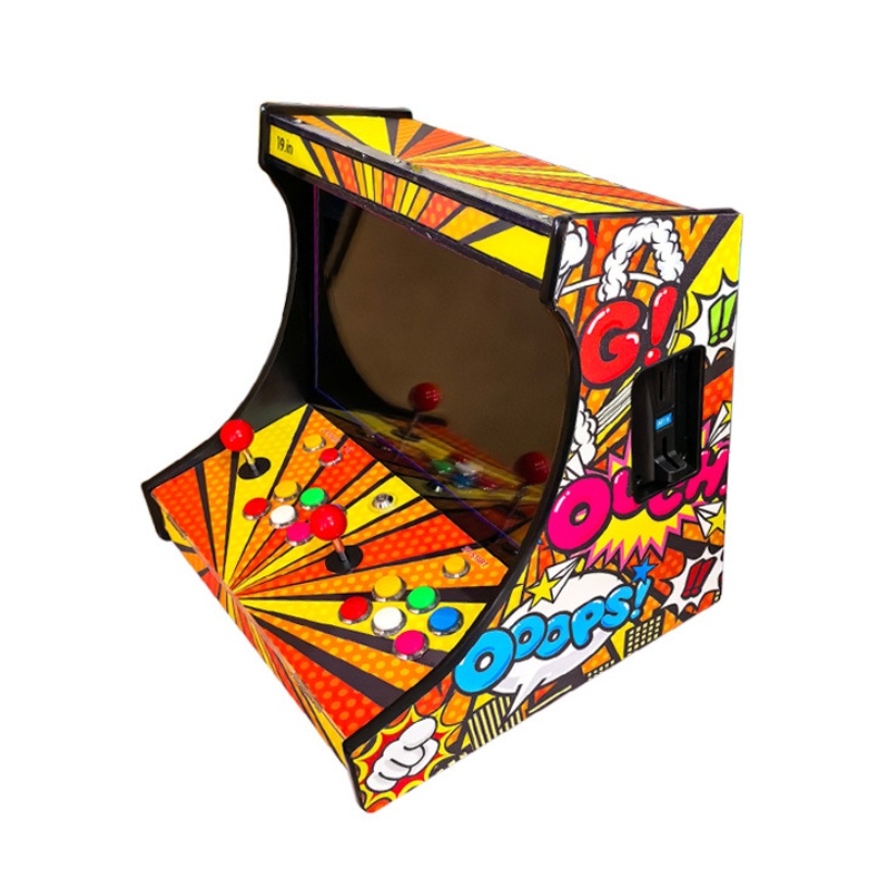 Arcade Game Cabinet - Máquina de Videojuegos Arcade Bartop LCD