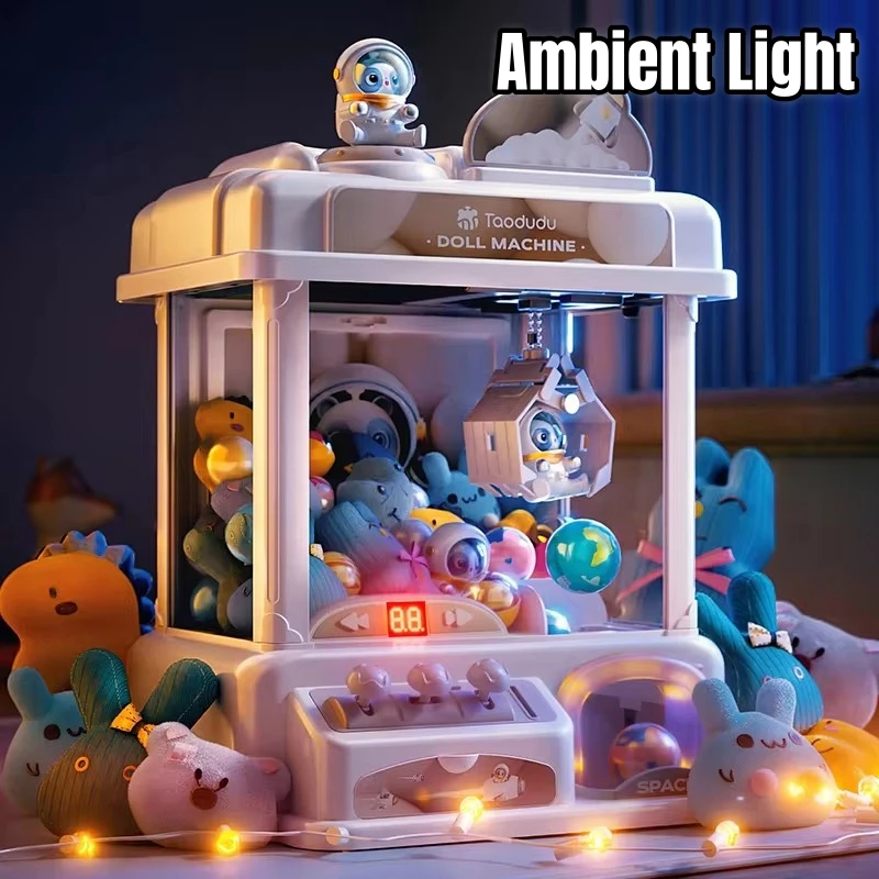 Claw Crane Machine - Mini máquina Arcade de garra espacial,
