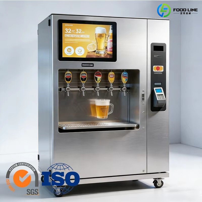 Candy Vending Machine - Máquina Expendedora de Cerveza Metálica de