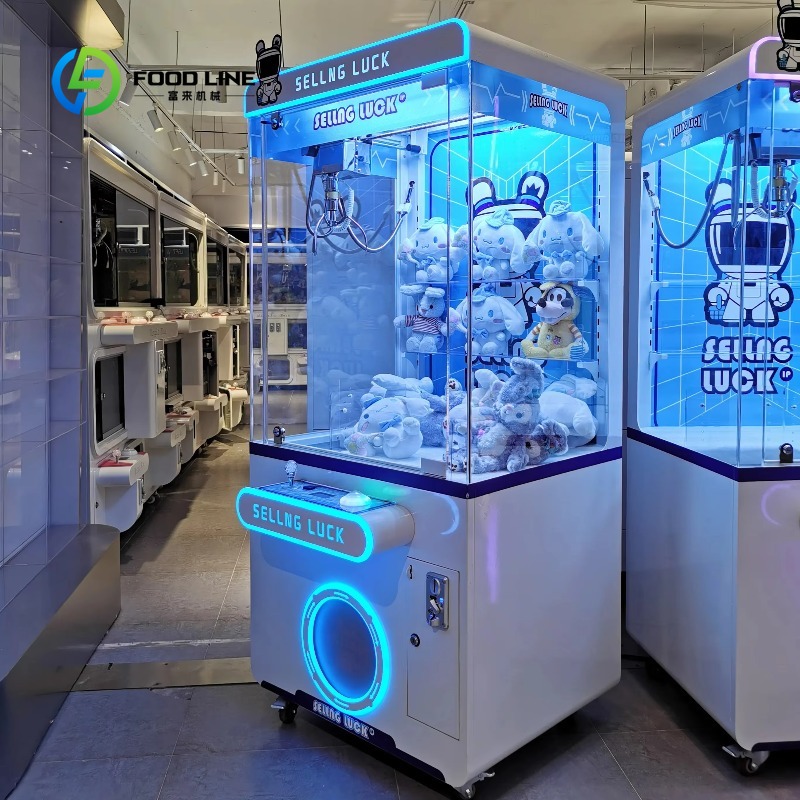 Arcade Vending Machines - Máquina de grúa metálica operada por