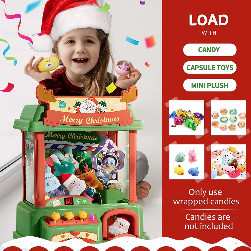 Máquina de garra de Navidad pa - Arcade Vending Machines reseña y precio