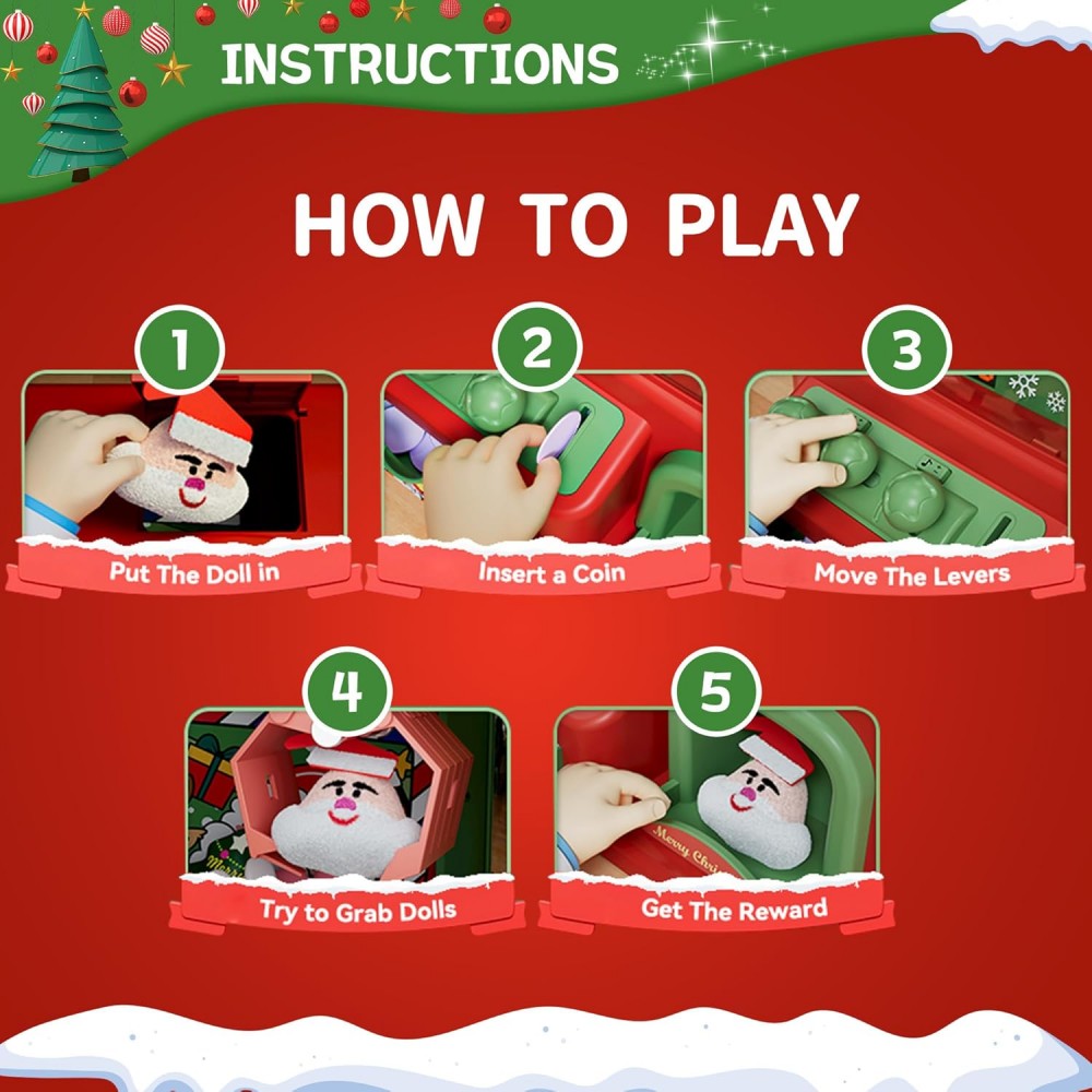 Máquina de garra de Navidad pa - Arcade Vending Machines reseña y precio