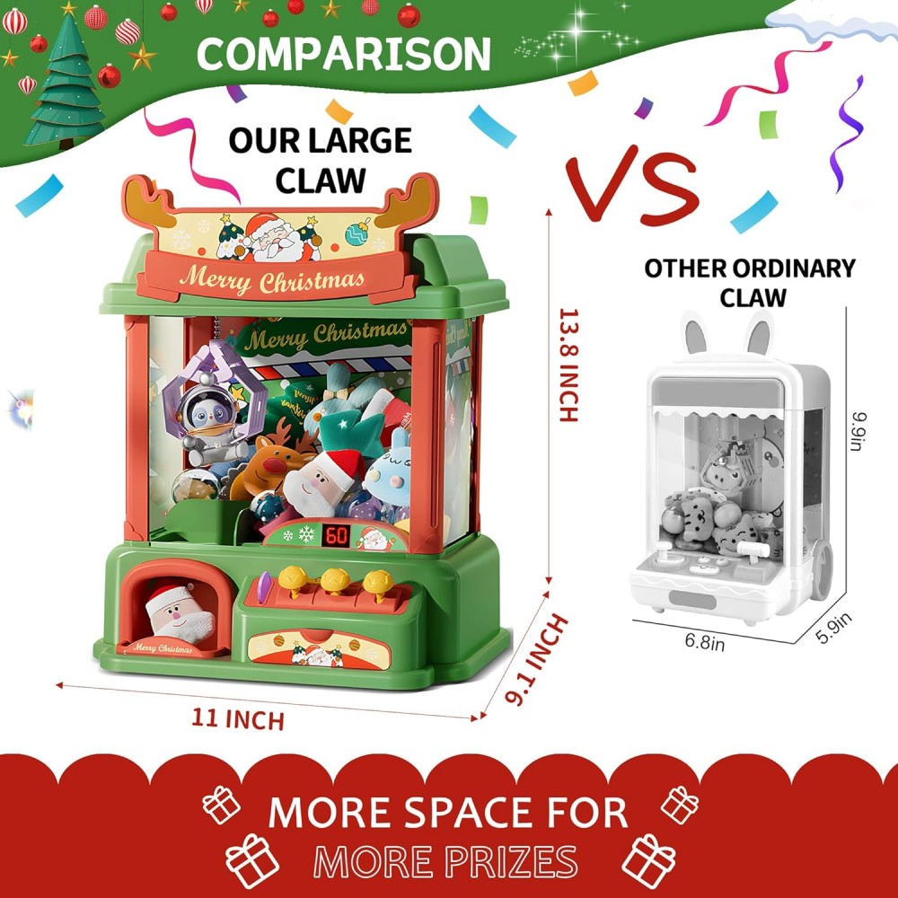 Máquina de garra de Navidad pa - Arcade Vending Machines reseña y precio