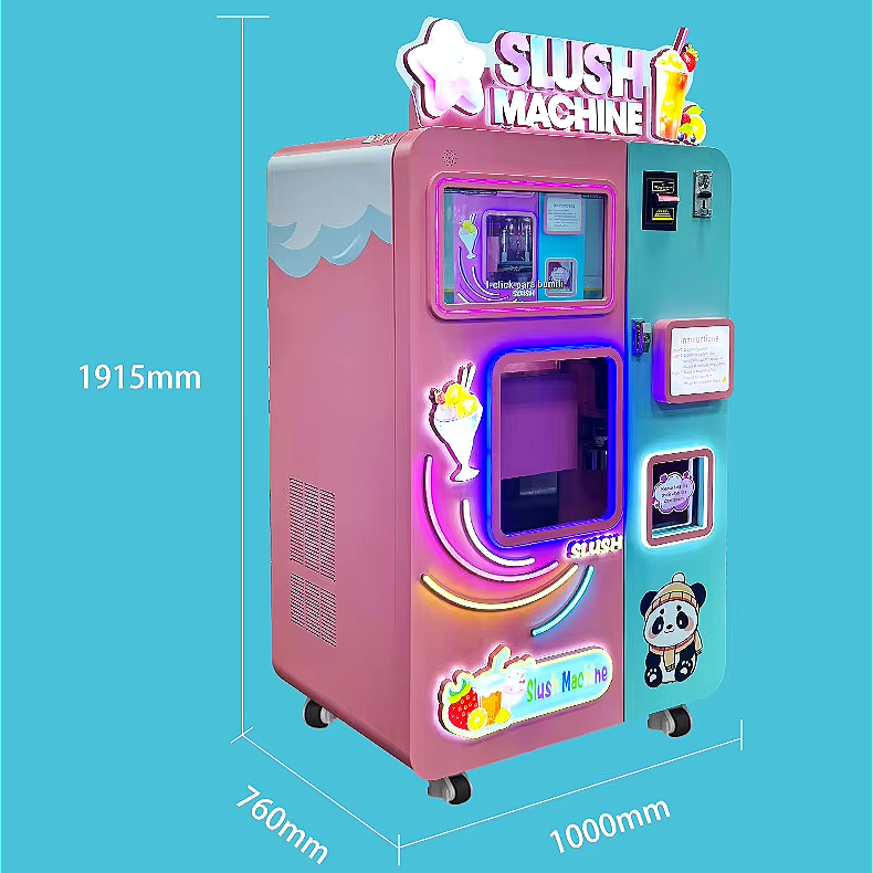Máquina expendedora de graniza - Slushie Machine Vending reseña y precio