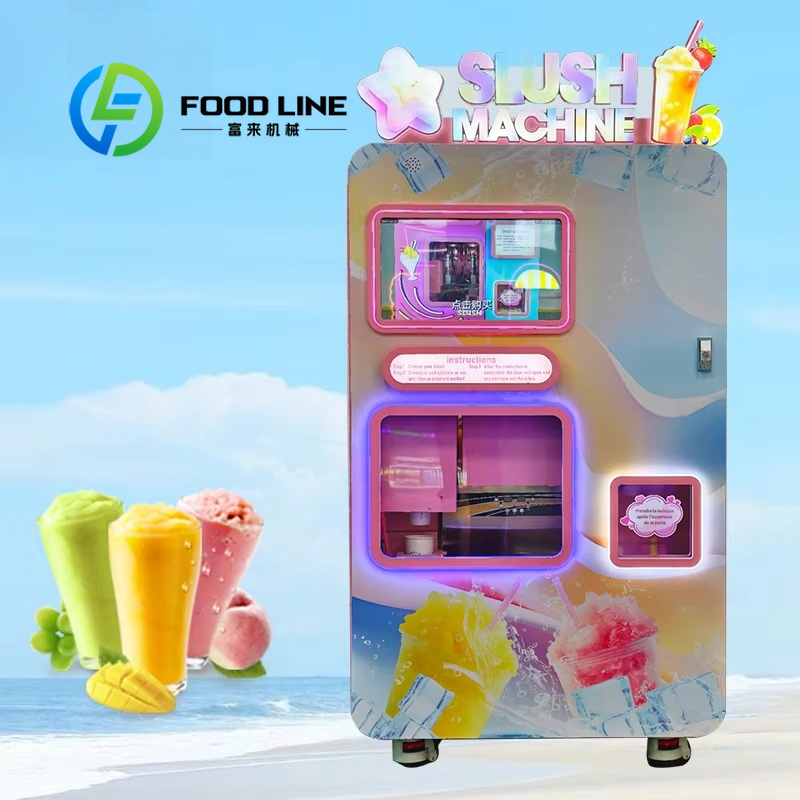 Máquina expendedora de graniza - Slushie Machine Vending reseña y precio