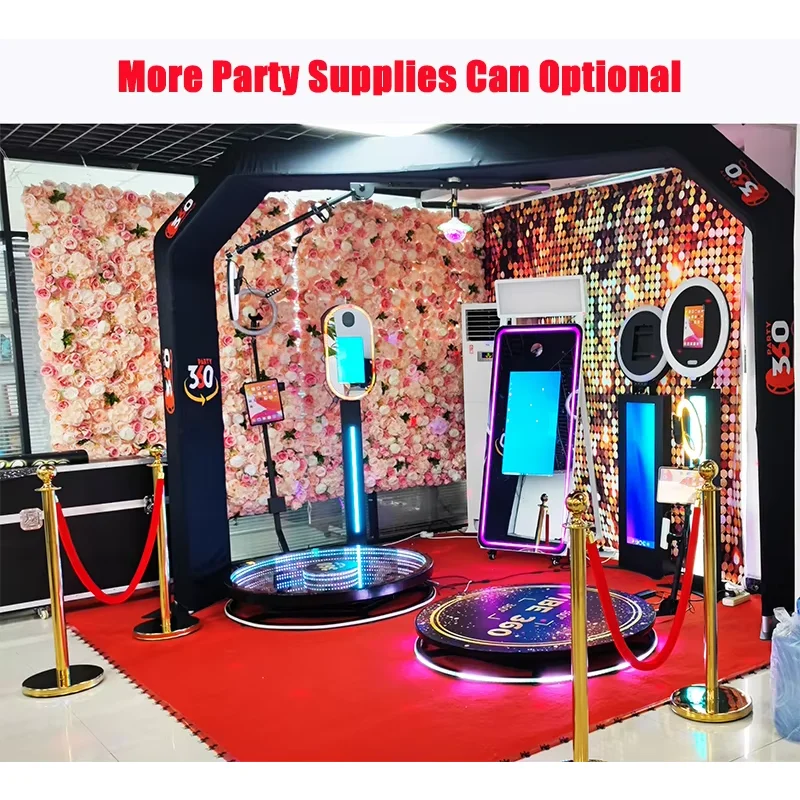 Cabina de fotos ovalada para I - Photo Booth Machine reseña y precio