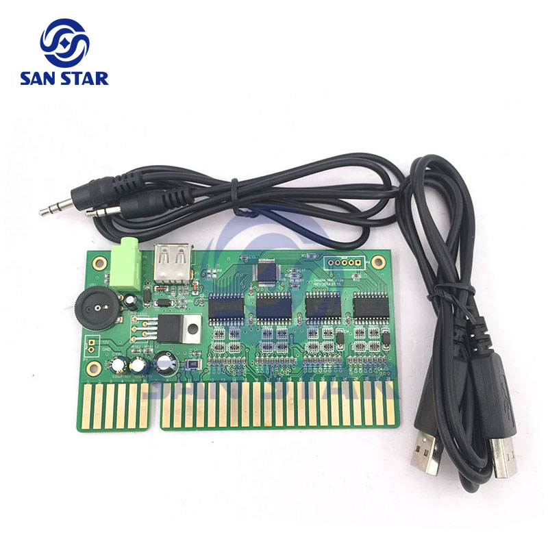 Placa convertidora USB de PC a - Usb Game Board Jamma reseña y precio