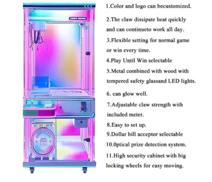 Máquina de grúa de juguete ali - Japanese Arcade Vending Machine reseña y precio