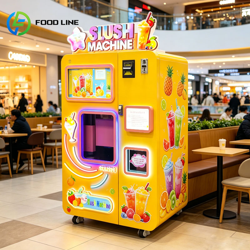 Máquina Expendedora Inteligent - Slushie Machine Vending reseña y precio