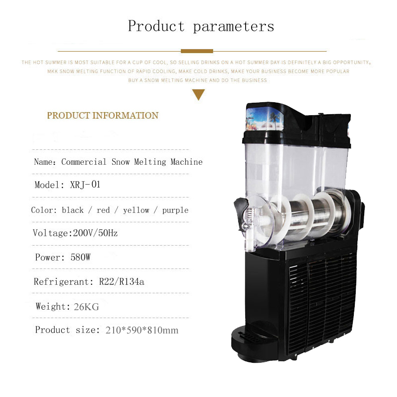 Máquina Comercial de Granizado - Slushie Machine Vending reseña y precio