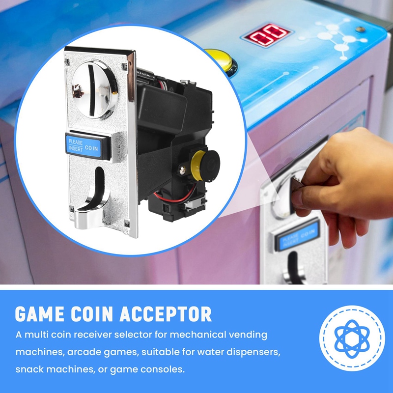 Selector de Monedas Múltiples  - Coin Acceptor Selector reseña y precio