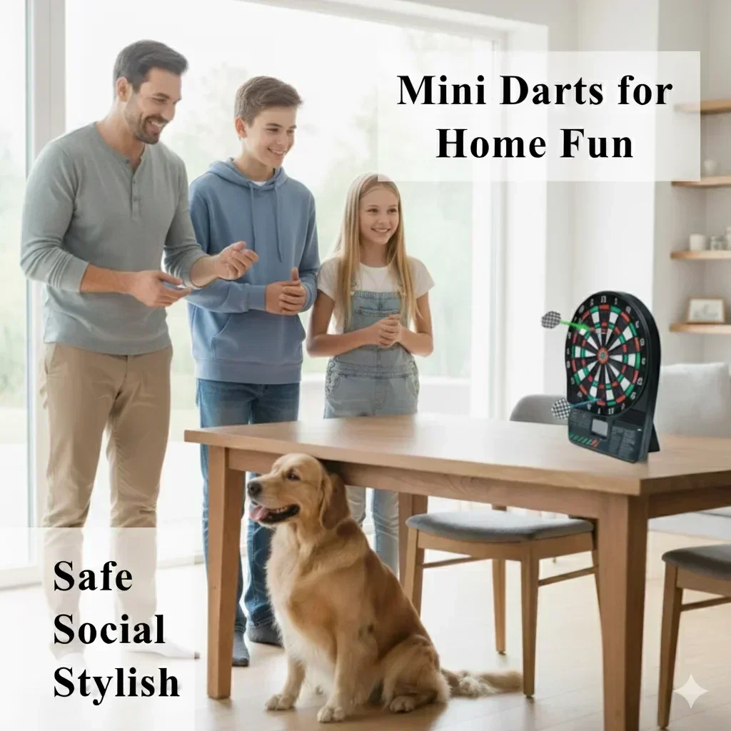 Tablero de Dardos Electrónico  - Electronic Dartboard Cabinet reseña y precio