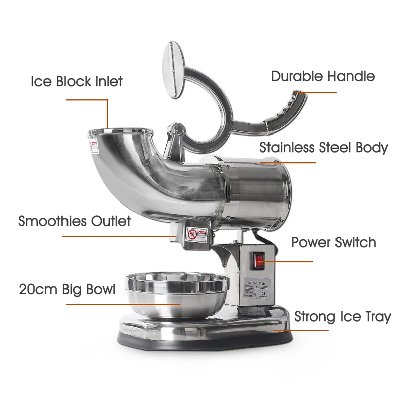 Trituradora de Hielo Comercial - Slushie Machine Vending reseña y precio