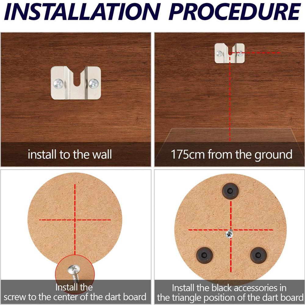 Soporte de Pared para Tablero  - Electronic Dartboard Cabinet reseña y precio