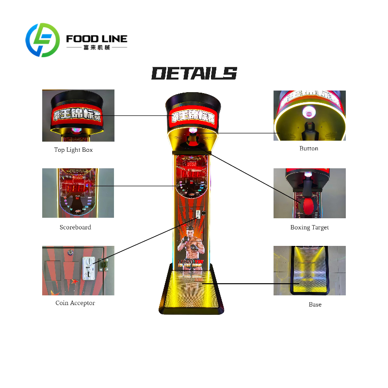 Máquina de juegos de boxeo ope - Arcade Vending Machines reseña y precio
