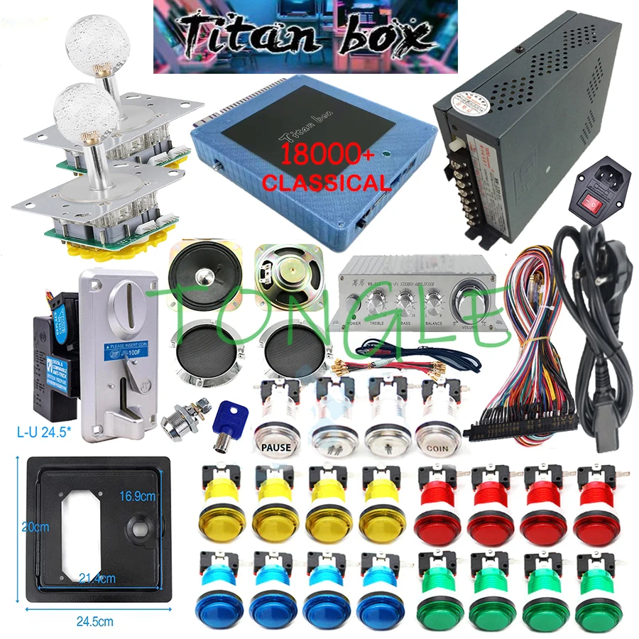 Caja Titan para 2 jugadores, K - Arcade Game Cabinet reseña y precio