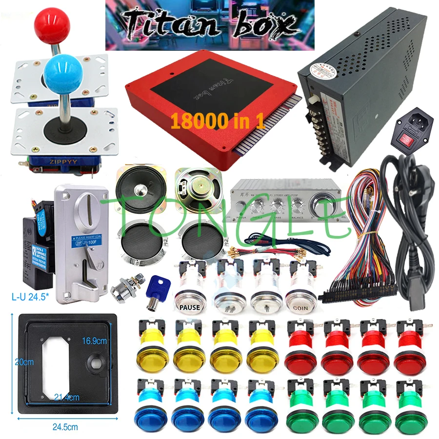 Caja Titan para 2 jugadores, K - Arcade Game Cabinet reseña y precio