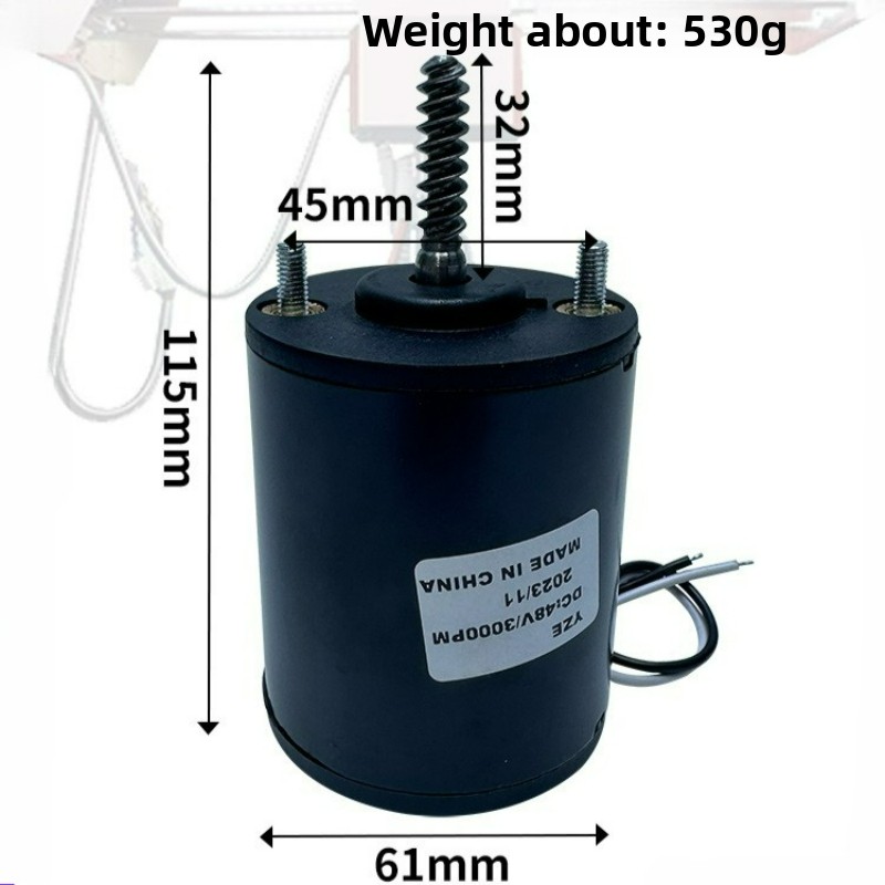 Motor especial de 48V para máq - Crane Claw Motor reseña y precio