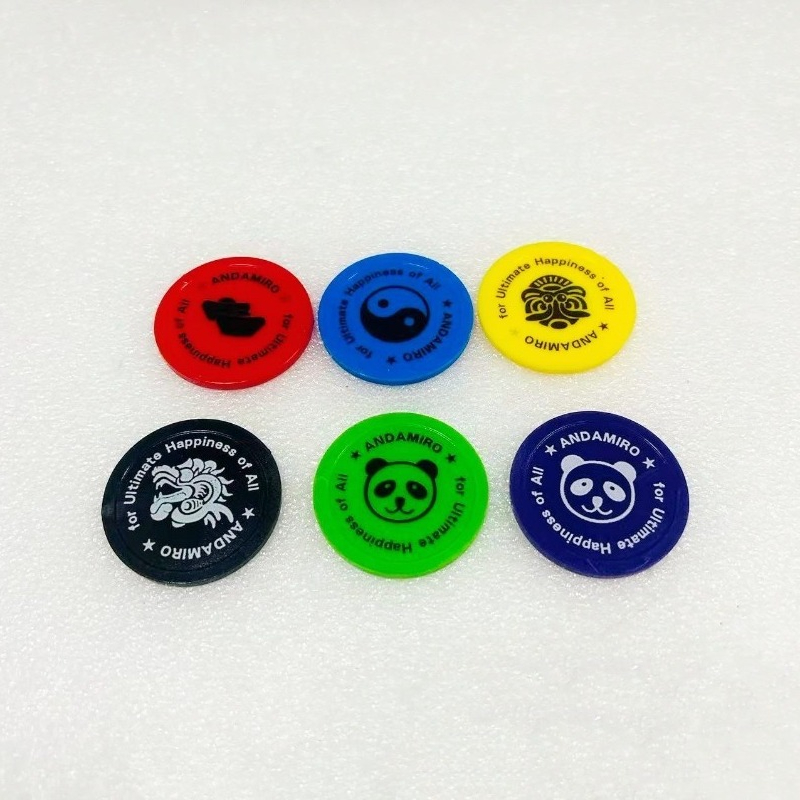 500 fichas de plástico persona - Coin Pusher Machine reseña y precio